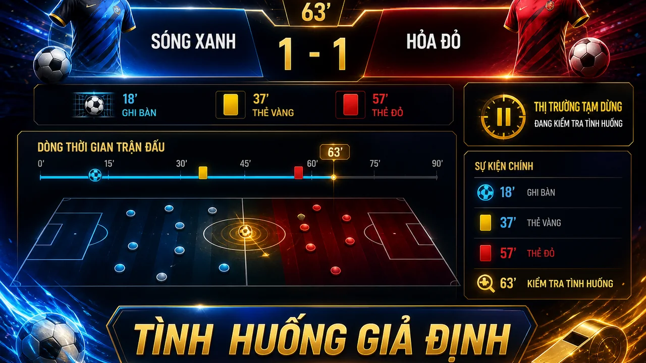 Đọc màn hình trận đấu dễ hơn: cách hiểu kèo trực tiếp trên 188bet cho người mới