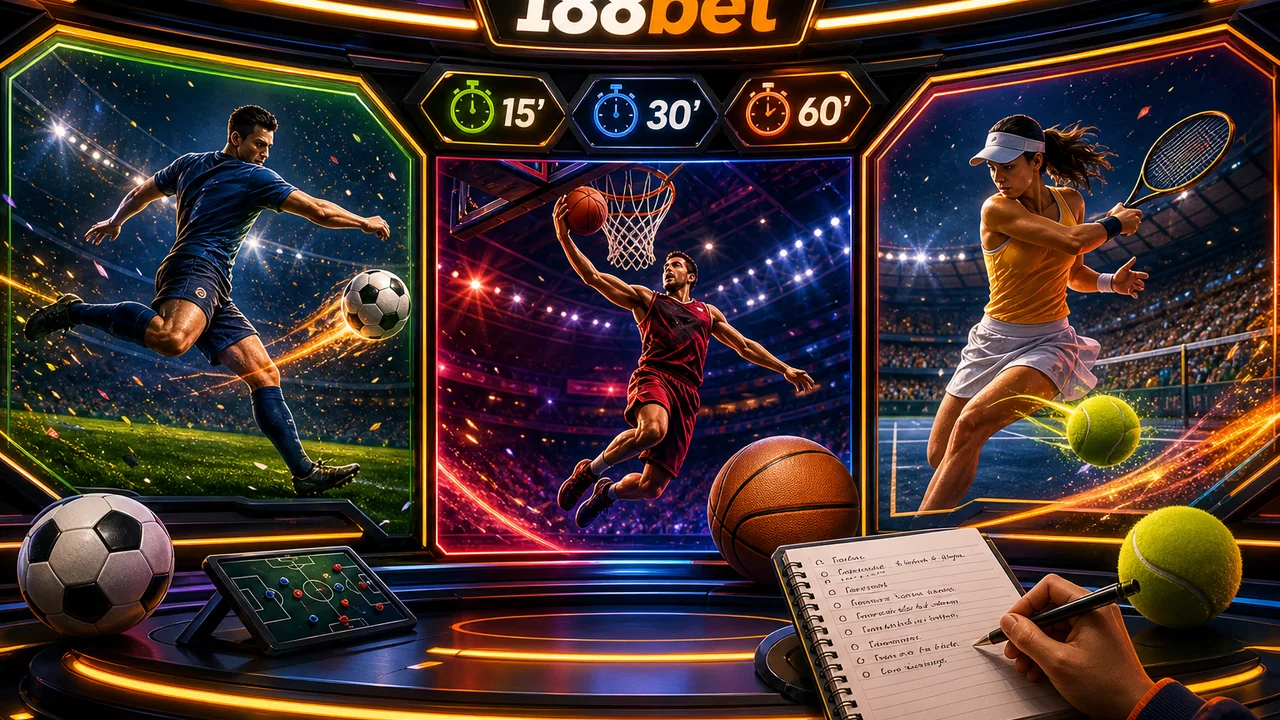 Chọn môn thể thao cuối tuần theo thời gian đọc trên 188bet
